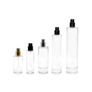 Hot Sale 15ml 20ml 30ml 50ml 80ml 100ml Round Travel Glass Perfume Tester Bottle Slim Glass Spray Perfume Bottle