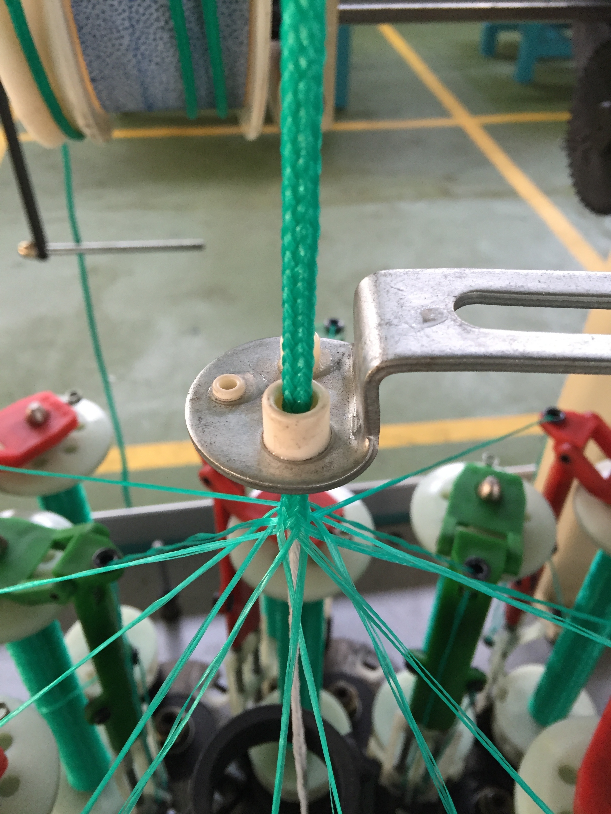 16 carrier braiding machine rope making machine plastic machine for fishing net ropes