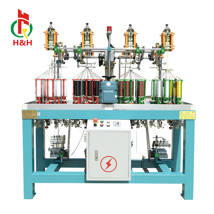 KBL-13-8-90 8 heads 13 spindle braiding machine for zigzag lace