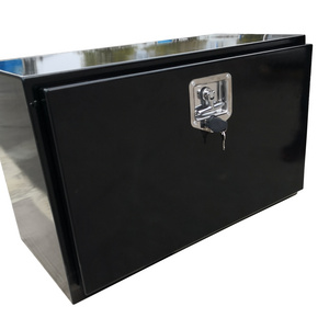 Black powder coated under body waterproof  tool boxes for tools storage box with stainless steel locks