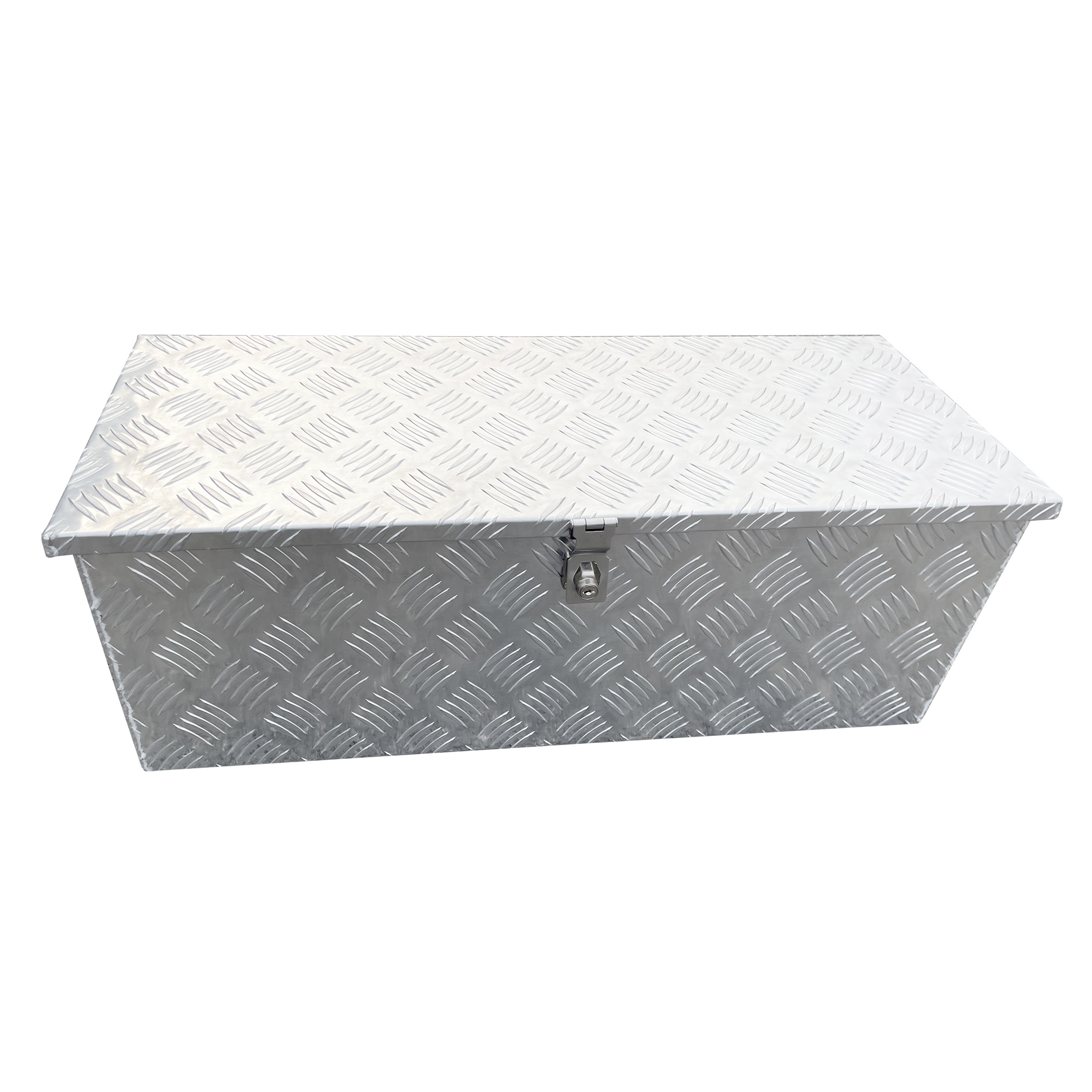 customized waterproof heavy duty aluminum alloy checker plate tool box small  portable mobile tool box