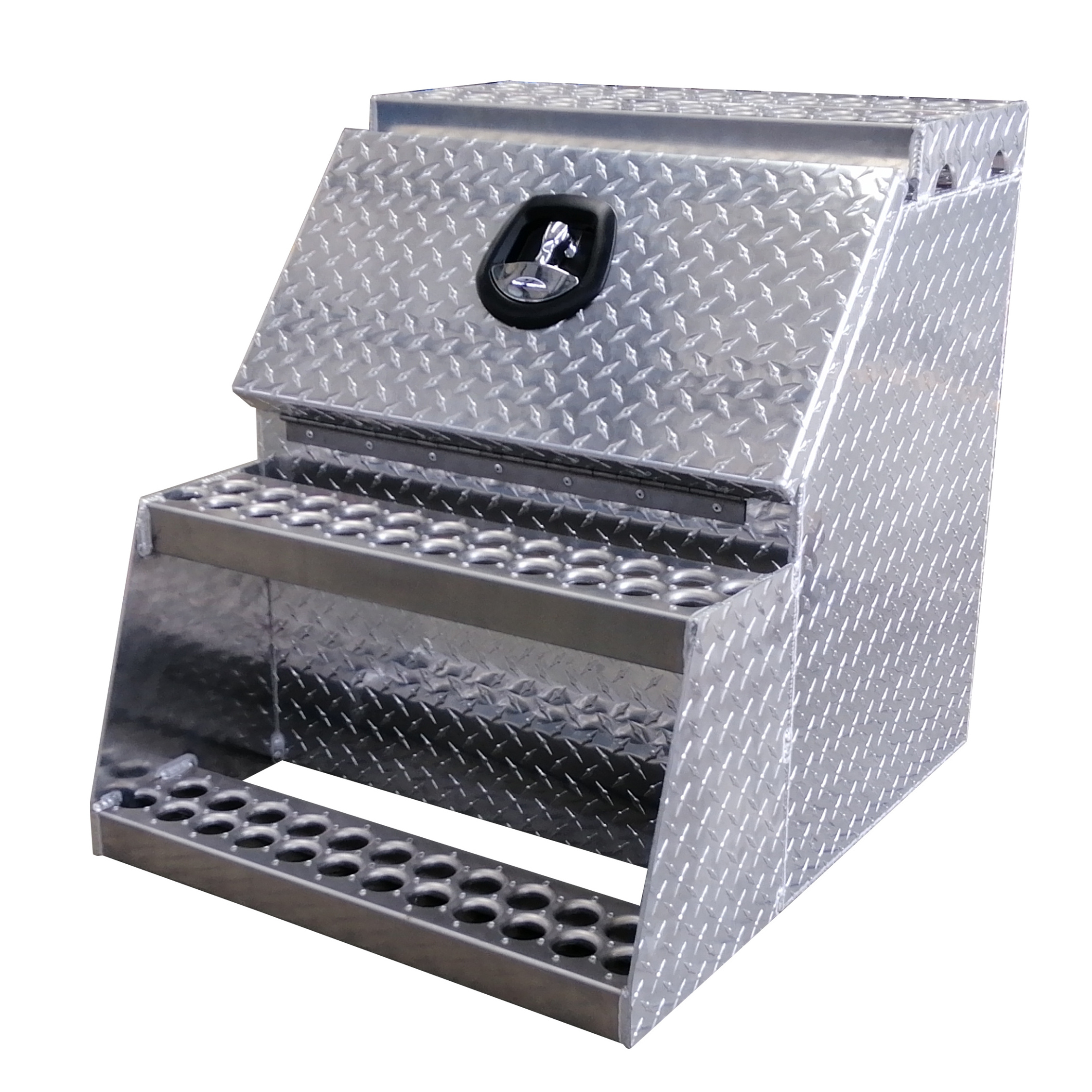 5052 Serious Aluminum Step Boxes 12 x 24 x 60