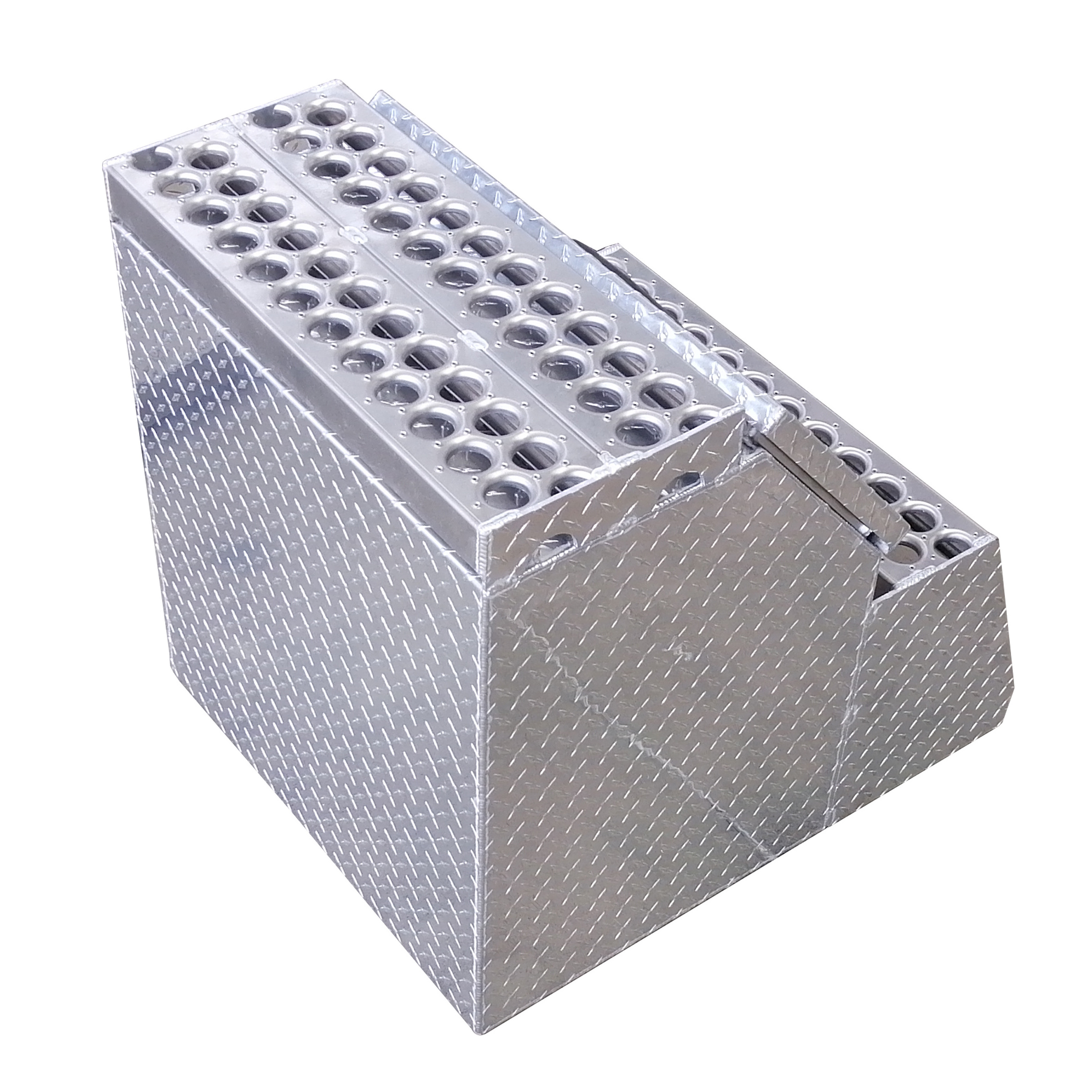 5052 Serious Aluminum Step Boxes 12 x 24 x 60