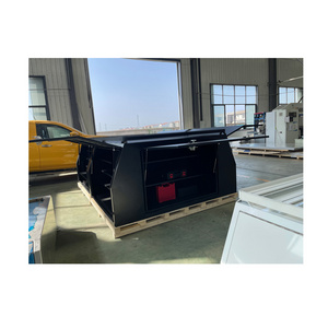 Pickup Camper WholesaleHot selling High Quality Custom Made dual cab Aluminum Ute Canopy truck toolbox