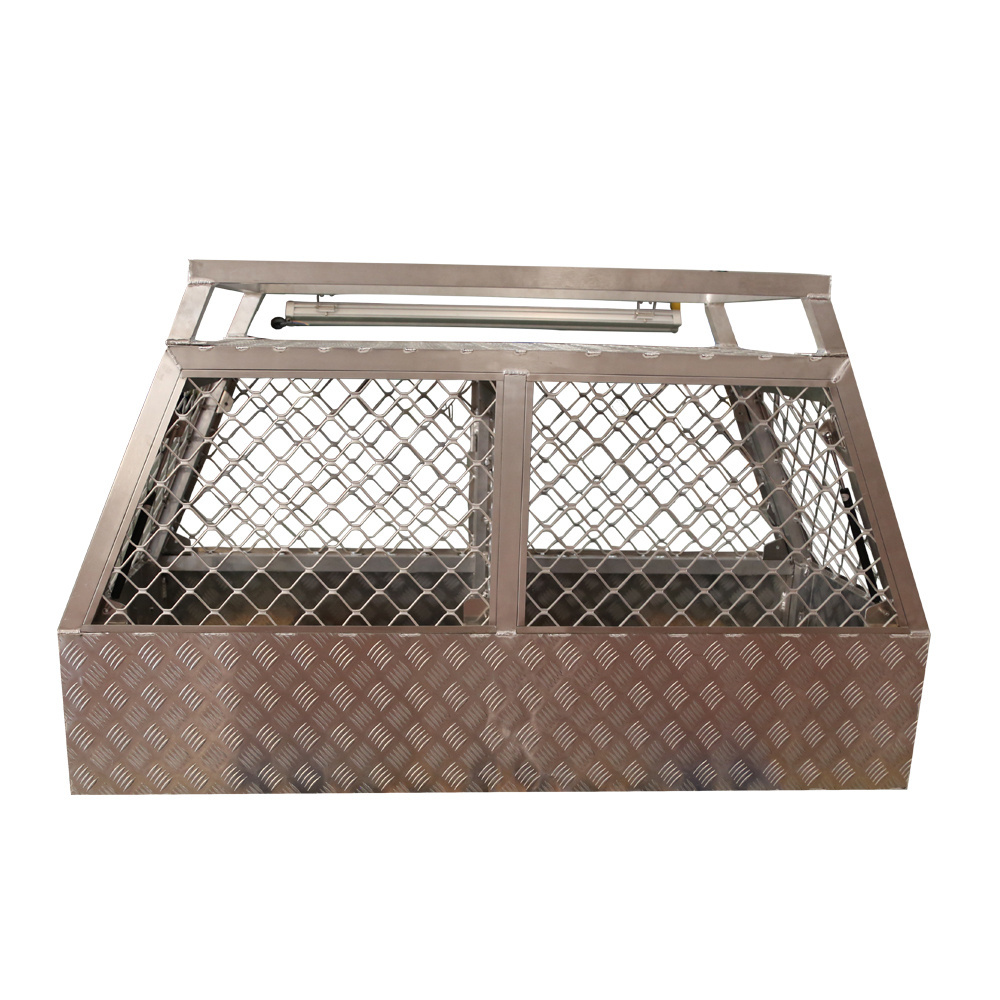 Diamond Deluxe aluminum hunting pickup truck dog box