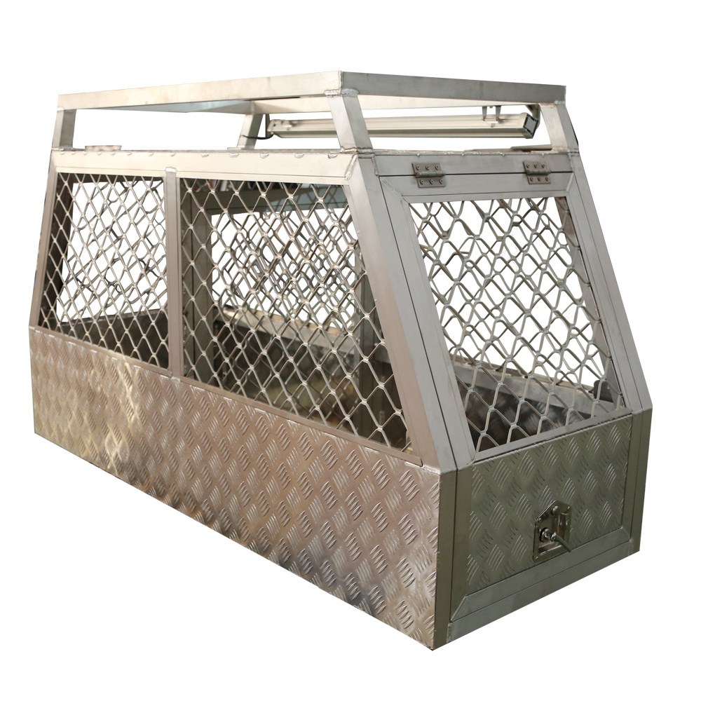 Diamond Deluxe aluminum hunting pickup truck dog box