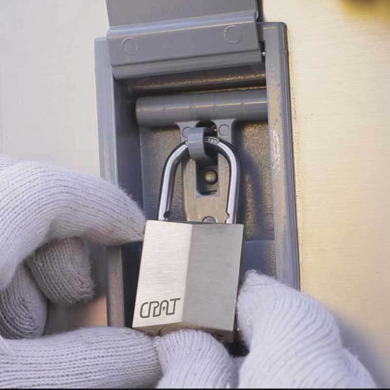 Intelligent Electronic Key management System Stainless steel Gate padlock