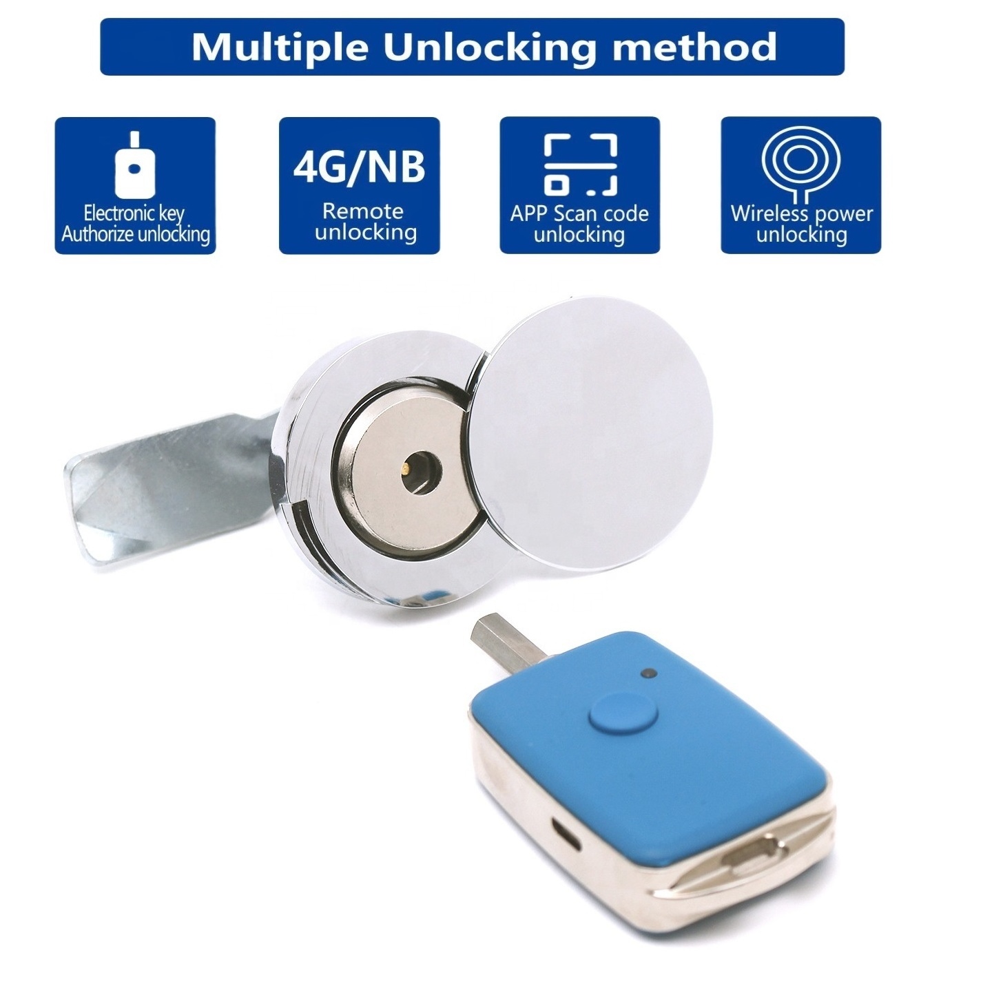 smart electronic passive lock with programmable Key for locker