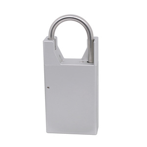 4G IOT Management Solution Wireless Electronic Access Controlled Master Key Combination Transfer padlock with fingerprint Key