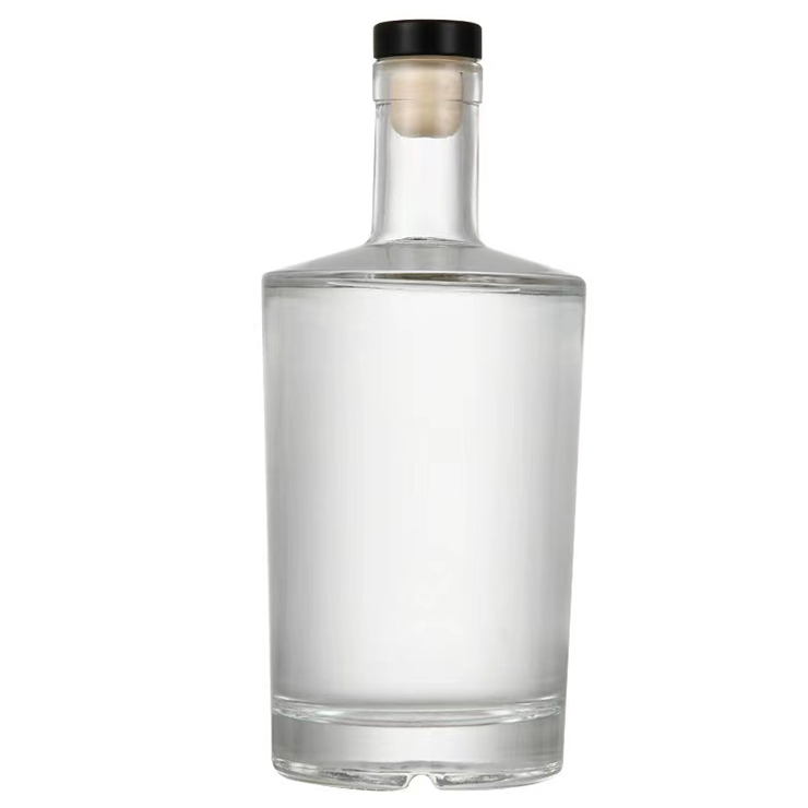 High Quality 100ml 500ml 750ml Tequila Patron Liquor Spirit Alcohol Glass Bottles For Wedding