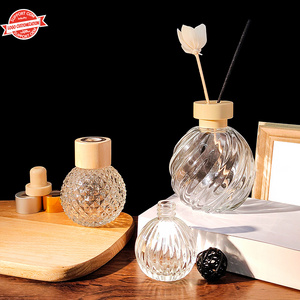 Special Shape Reed Diffuser Fragrance Aromatic Glass Bottle with Screw Cap