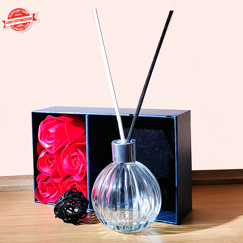 Special Shape Reed Diffuser Fragrance Aromatic Glass Bottle with Screw Cap