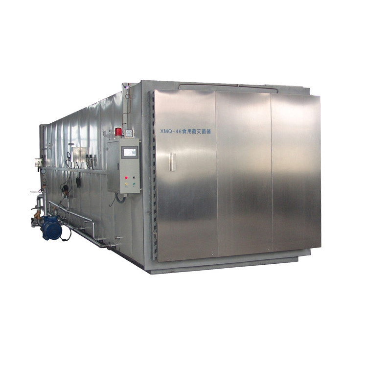 cubic industrial autoclave machine for mushroom sterilization