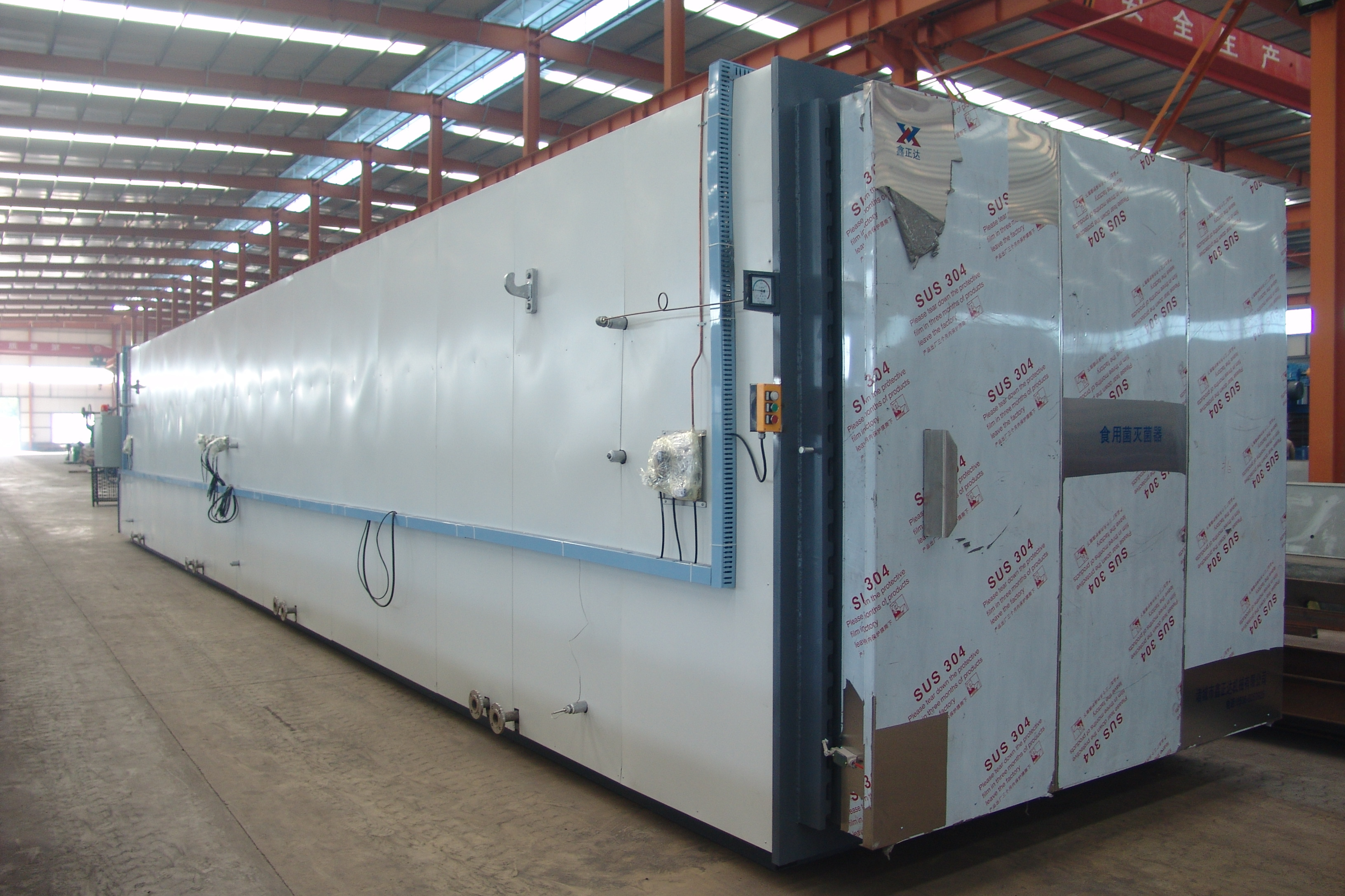 cubic industrial autoclave machine for mushroom sterilization