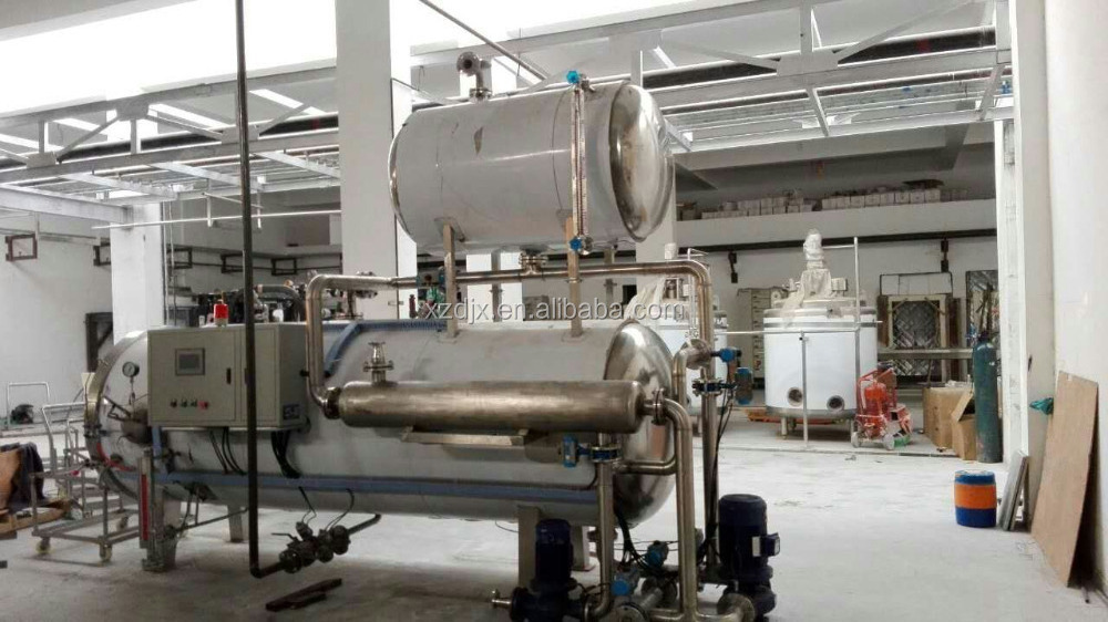 High Temperature High Pressure Food Sterilizing Retort