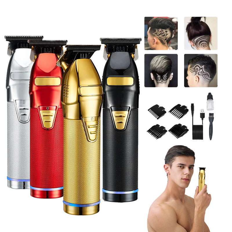 Pro Electric BLDC Hair Clipper Multifunctional Brushless Motor Hair Trimmer With Black Graphite Blades