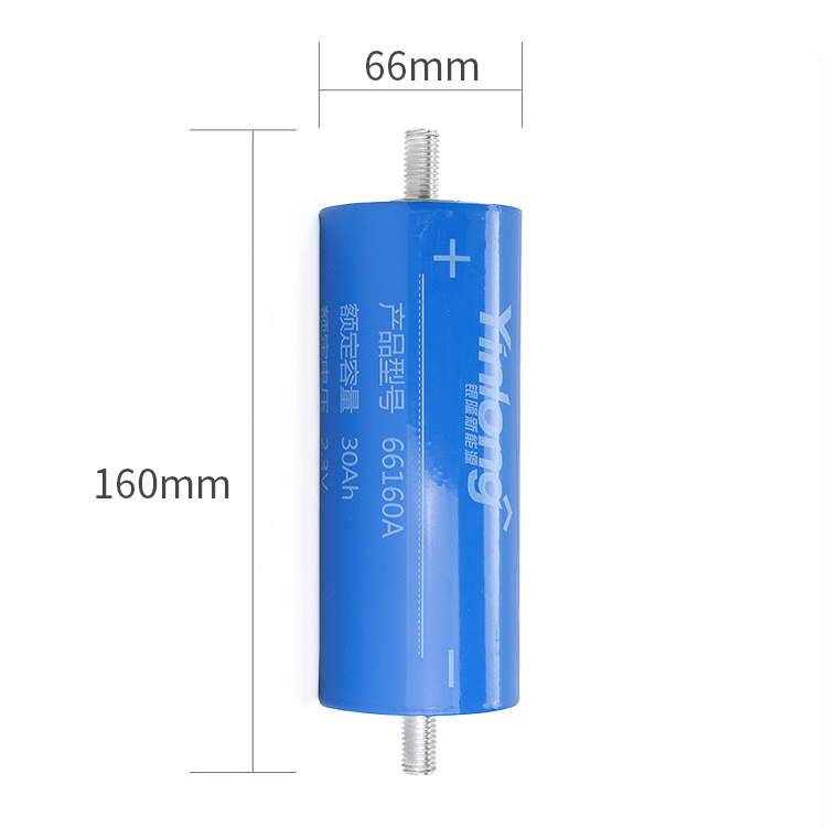 Yinglong 66160 Grade A 30Ah 40Ah 50Ah Lithium Titanate Battery Cylindrical Deep Cycle Lithium Ion Battery