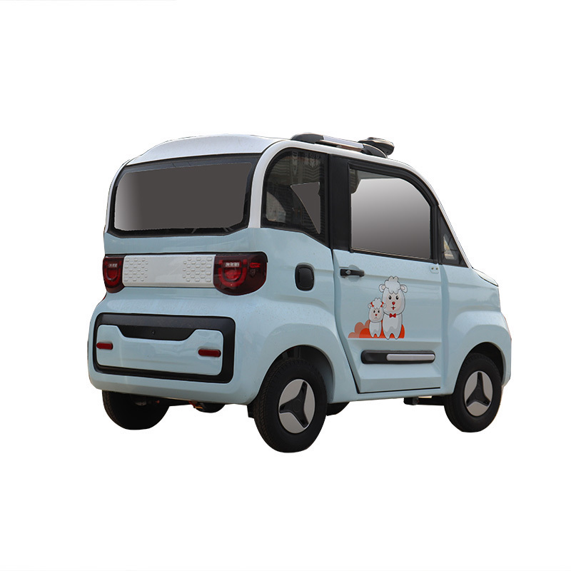 electric car chassis with ce Hot sale new arrival fully enclosed electric 4 wheel tricycle for passenger use