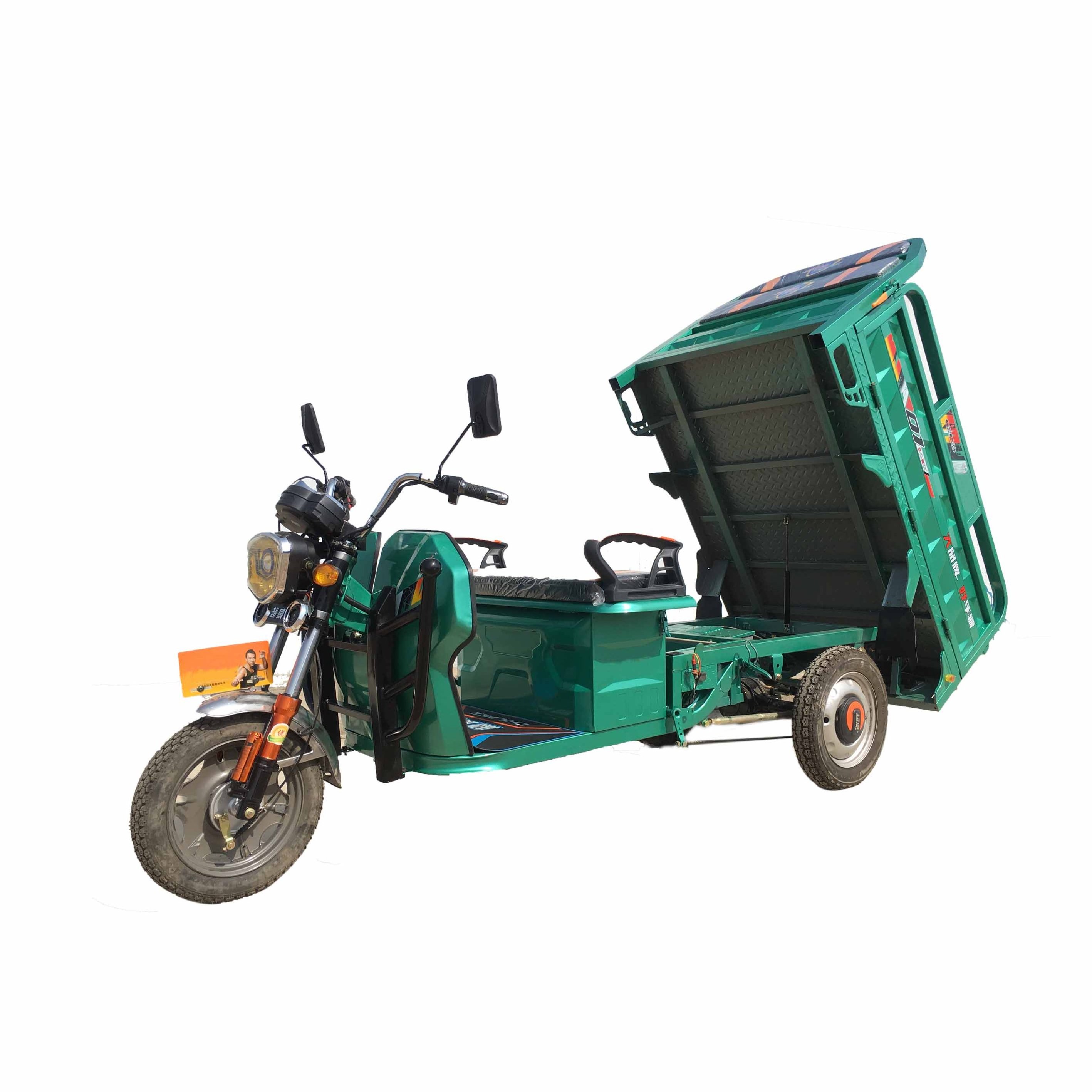 Hot Sale Express Cargo 3 Wheel Enclosed electric Tricycle And delivery motorcycles with box