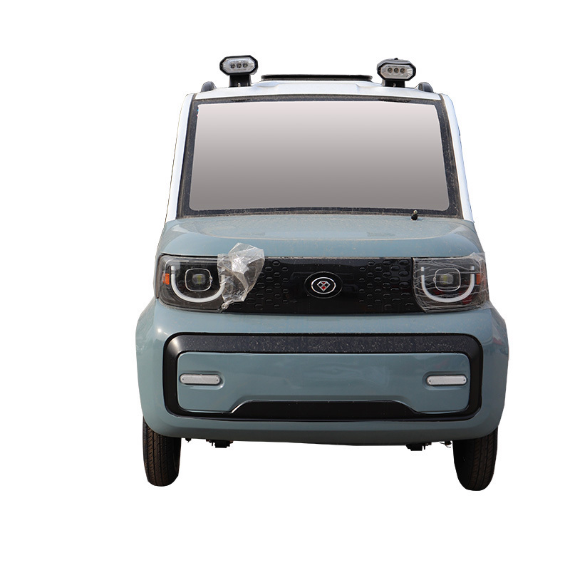 Cheap New Low Speed 2 Doors 4 Seater Urban Electric 4 Wheel Mini Car for Sale