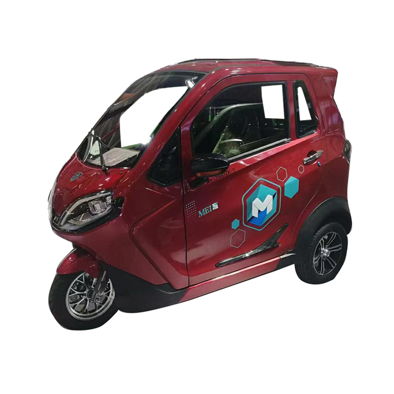 fully enclosed electric Tricycles 2022 new style cheap price 3 seaters with 60v battery for adult use