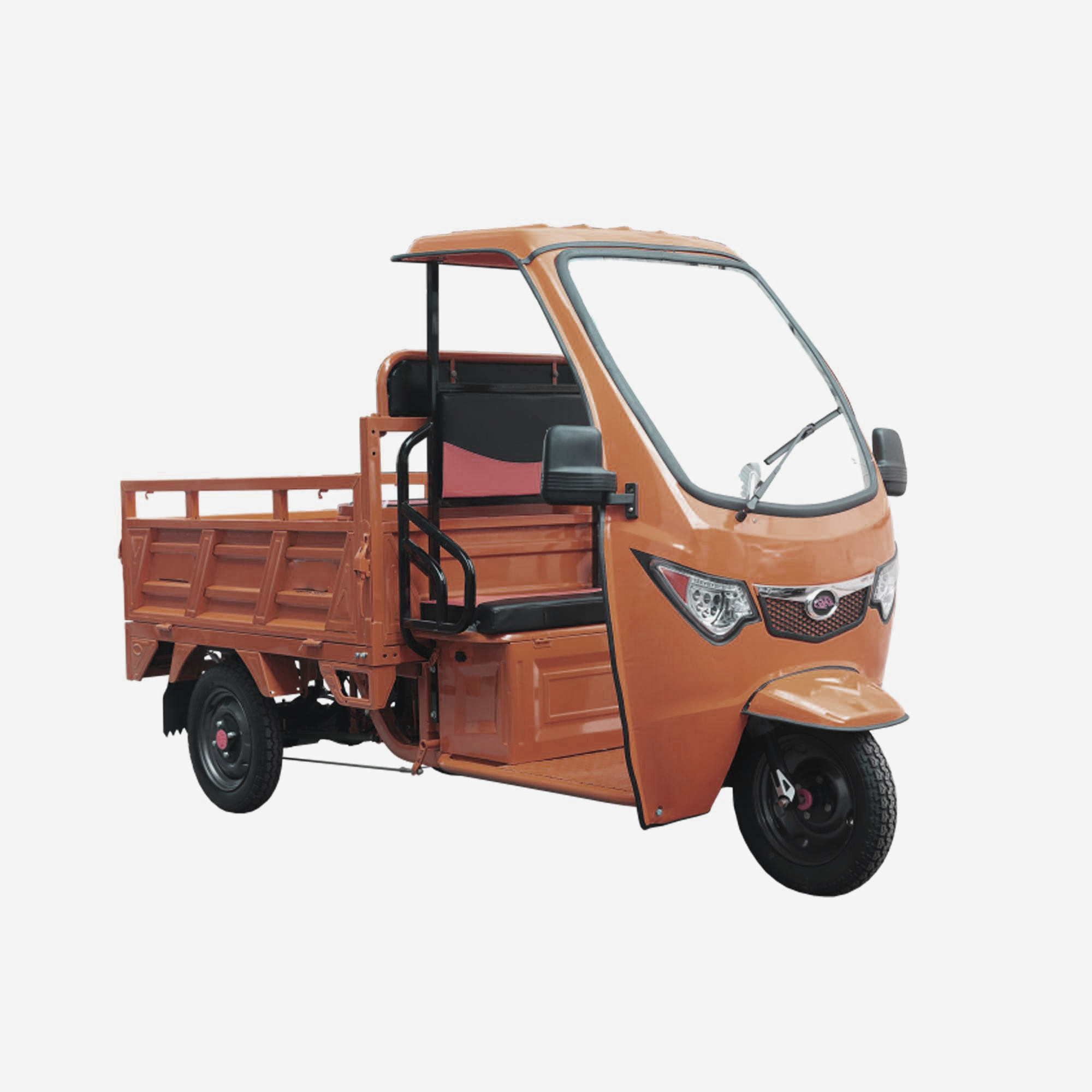 4 wheels Semi-closed electric three-wheeled wagon