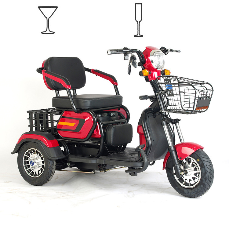 Factory low price fast speed three wheel tricycle big power electric mobility scooter electric scooter 3 wheel in dubai