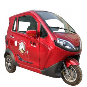 hot selling electric tricycle small rickshaw passenger tricycle 3 seaters mobility scooter for passenger for citycoco