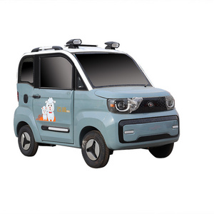 Cheap New Low Speed 2 Doors 4 Seater Urban Electric 4 Wheel Mini Car for Sale