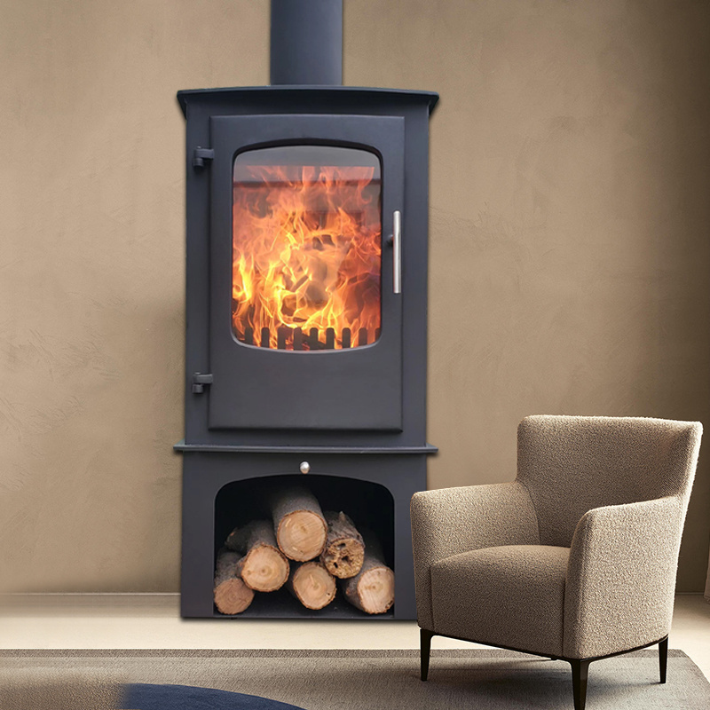 2024 High efficiency wood burning stove fireplaces use firewood log wood coal as fuel