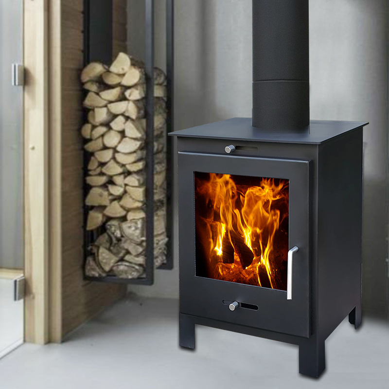 Hot Sale Modern Cold Rolled Steel Wood Burning Stoves Fireplace