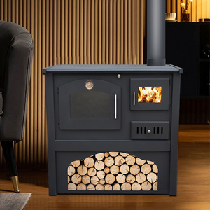 Chinese Heating Wood Burning Cooking Stove Indoor With Oven