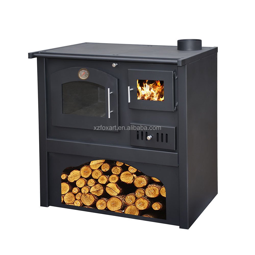 The new type of hot cast iron villa hotel is directly supplied by the manufacturer of wood-fired independent heating fireplace