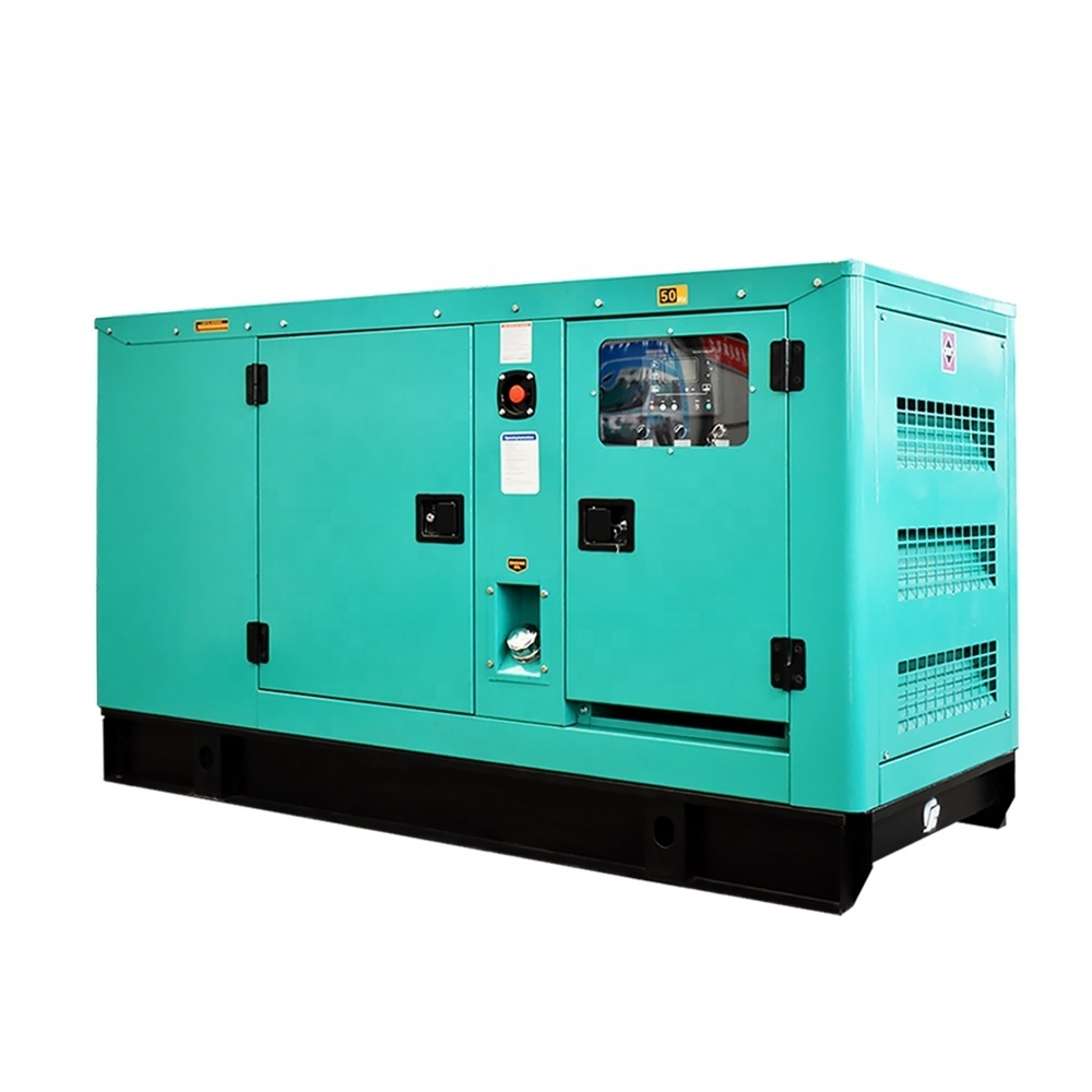 30KW 37.5KVA DCEC Cumins Super Silent Soundproof Canopy 4 Cylinders Water-cooled Diesel Genset Power Generators Set for Sale