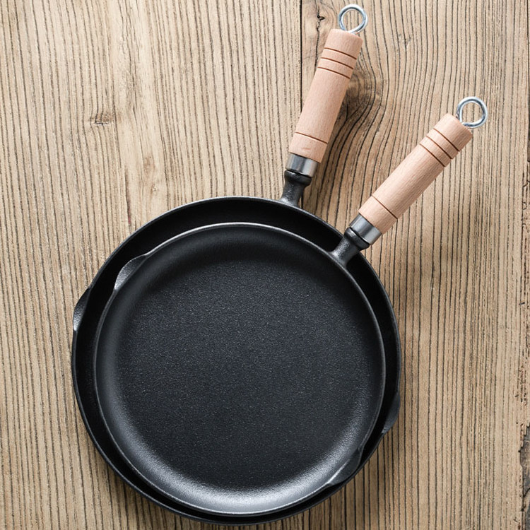 Hot Selling 2024 Cast Iron Dosa Pan Pizza Pan Crepe Pan Pre-seasoned Dosa Tawa Roti Tawa Budare