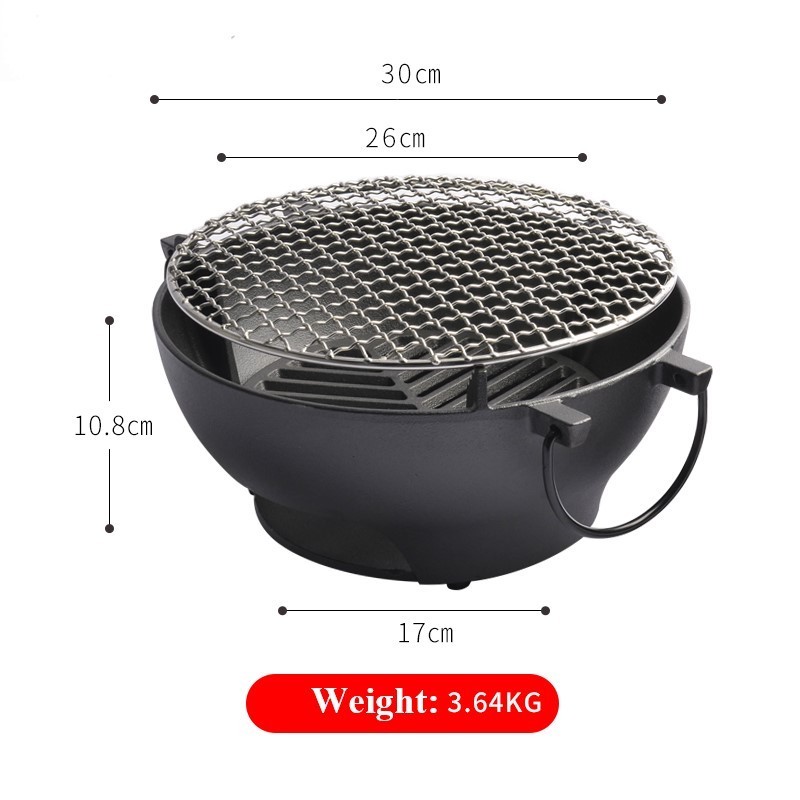 Pre-seasoned Cast Iron Dutch Oven Cast Iron Stove With Pan Lid Outdoor Campfire pot Cookware