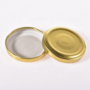 40mm Jam Jar Lid Mason Jar Covers Replacement Metal Split-type Lids for Honey, Jam, Jelly, Food Storage