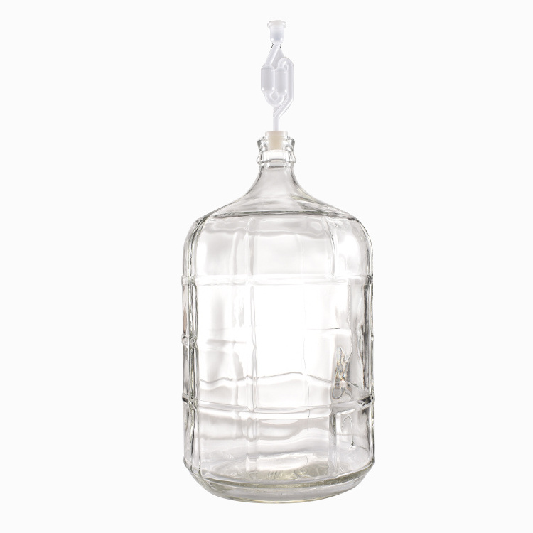 High quality Glass Carboy 6 gallon clear carboy glass 3 gallon carboy wine bottle