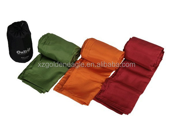 Traveling Silk Sleeping Bag Blue Color