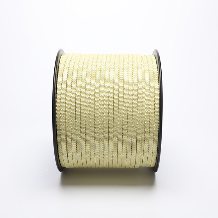 8*3 10*3mm  fireproof braided roller  Kevlar rope for furnace