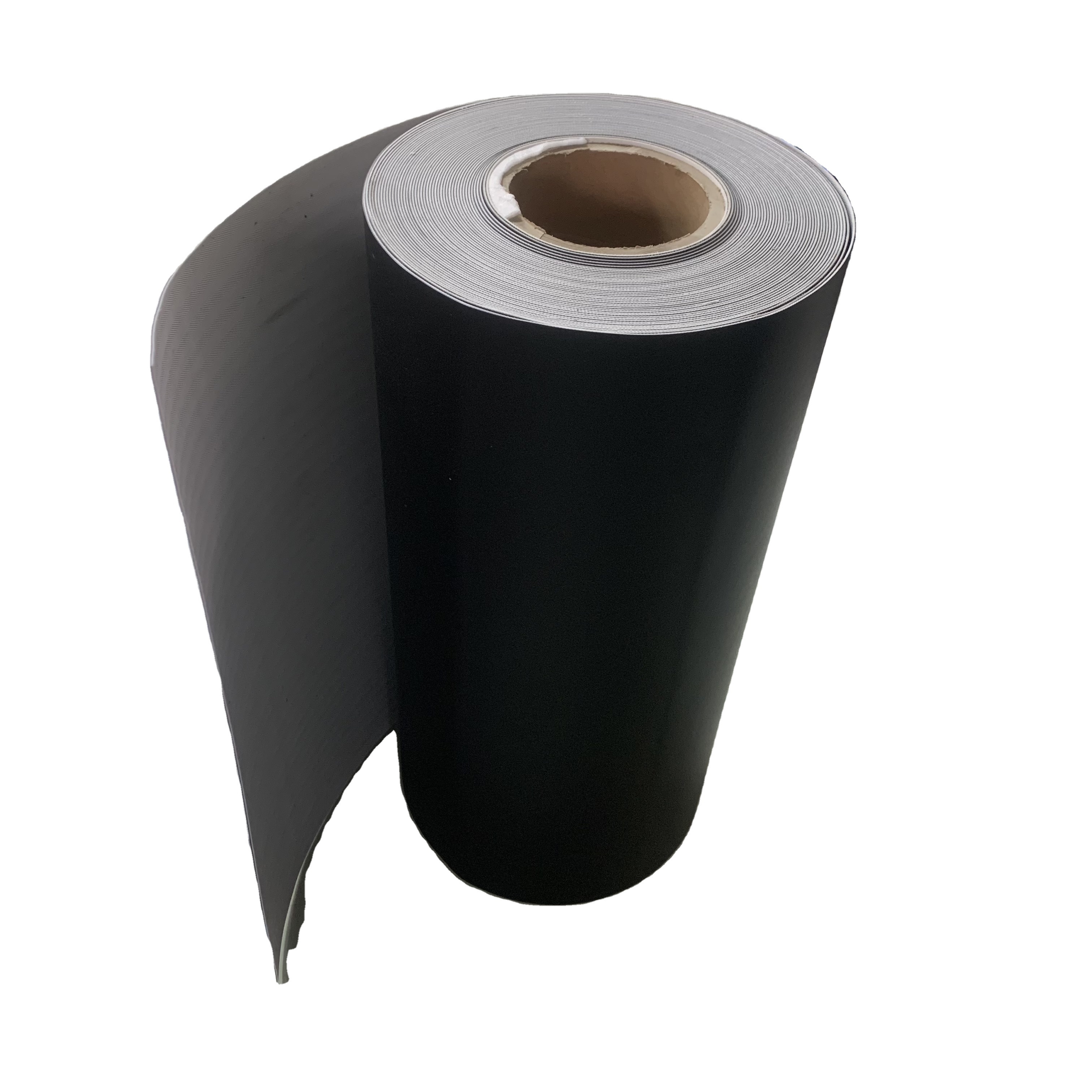 XZ clearance discount Whole sale spot good industrial 2.1MM black fine matte PVC conveyor belt 39m long Roll material