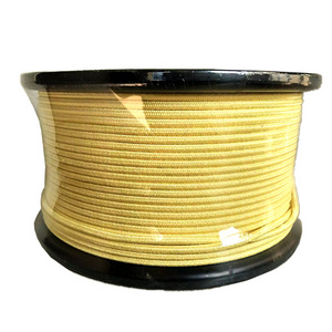 8*3 10*3mm  fireproof braided roller  Kevlar rope for furnace