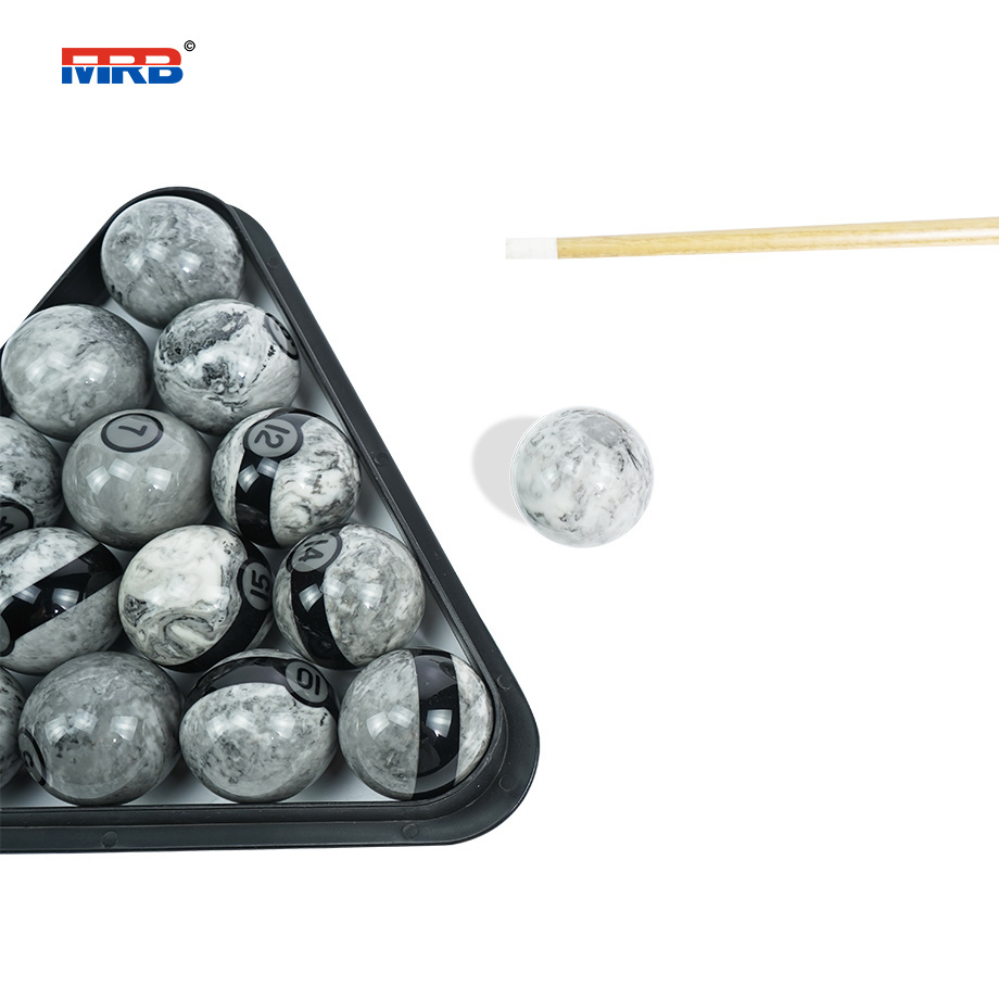 marble billiard balls trending products 2024 new arrivals Billiards Manufacturer Pool Table Balls Marble-Swirl Style 16 Ball Set