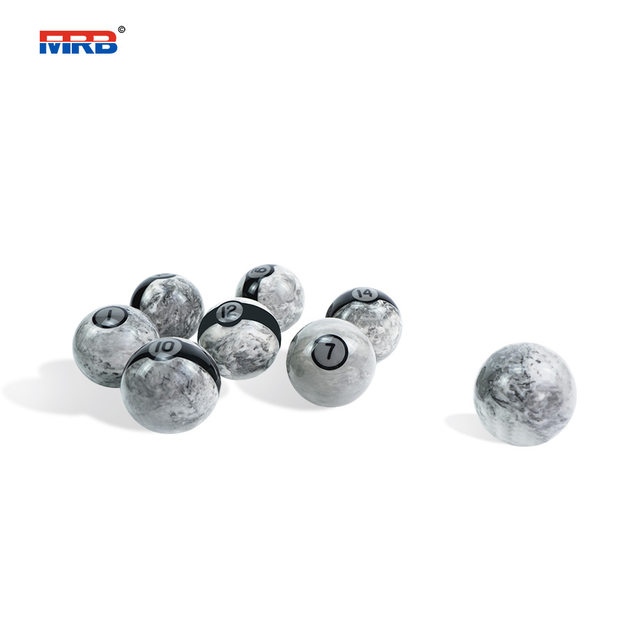 marble billiard balls trending products 2024 new arrivals Billiards Manufacturer Pool Table Balls Marble-Swirl Style 16 Ball Set