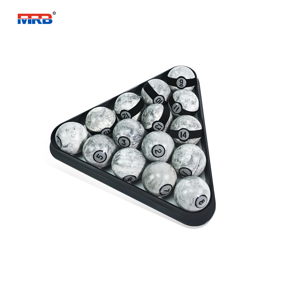 marble billiard balls trending products 2024 new arrivals Billiards Manufacturer Pool Table Balls Marble-Swirl Style 16 Ball Set