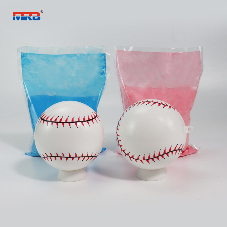 2024 Hot Sale Gender Reveal Soccer Ball Smoke Bomb Baseball Soccer ball Baby Gender Reveal Party