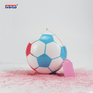 Eco-friendly Gender Reveal Soccer Ball 5.5 Inches basket Ball Gender Reveal Ideas with Pink and Blue Powder