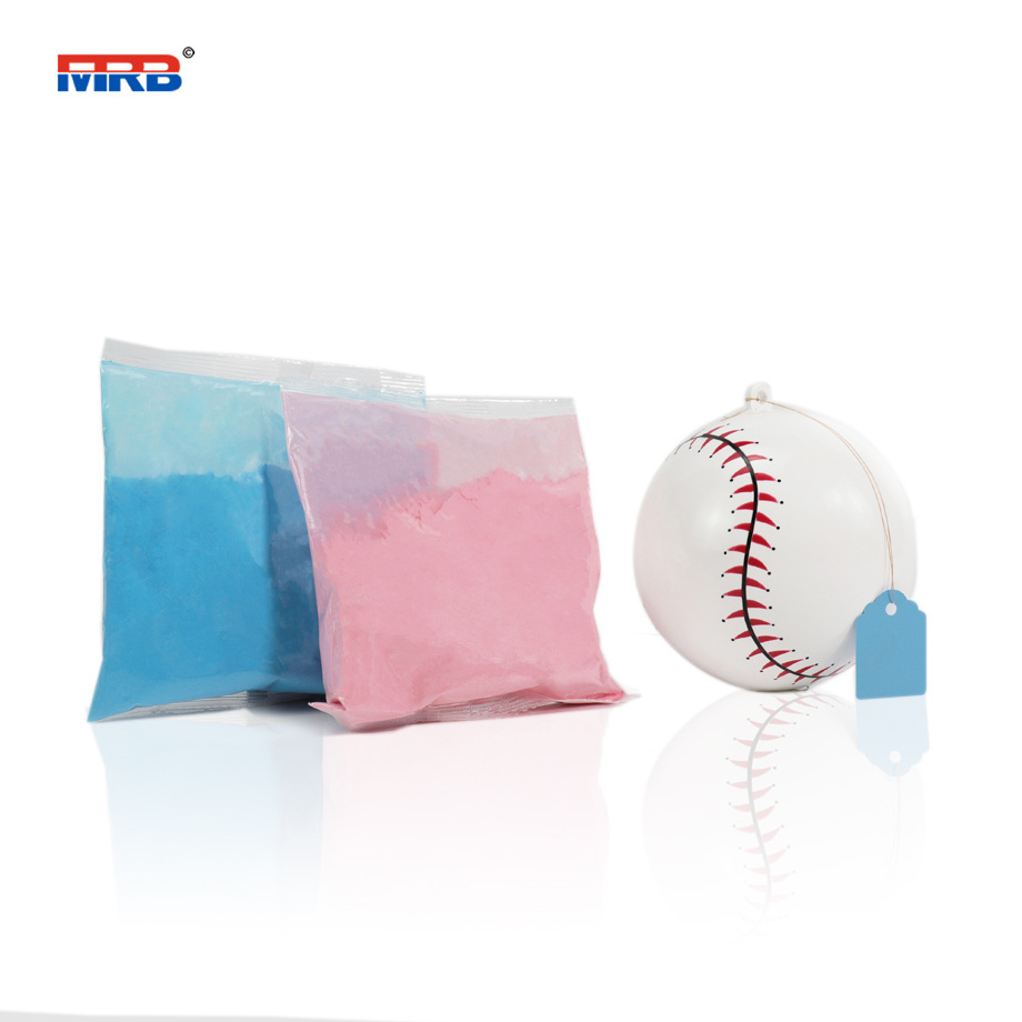 Gender Reveal Baseball Set BOTH PINK and BLUE Powder Kit For Complete Surprise