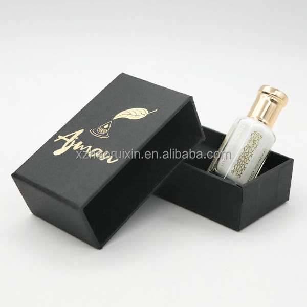 Custom Logo 3ml Oud Oil Attar Parfum Skincare Bottle Packaging Gift Box Luxury Fragrance Perfume Packaging Box