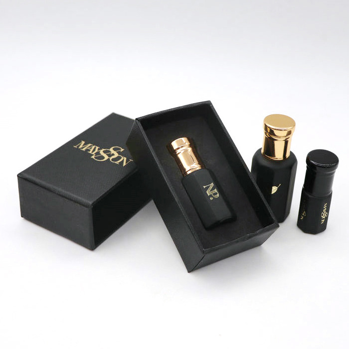 Arabian Arabic Luxury 3 ml Simple Oud Perfume Oils Attar Bottle with glass stick